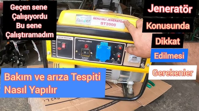 Jeneratör Arızaları